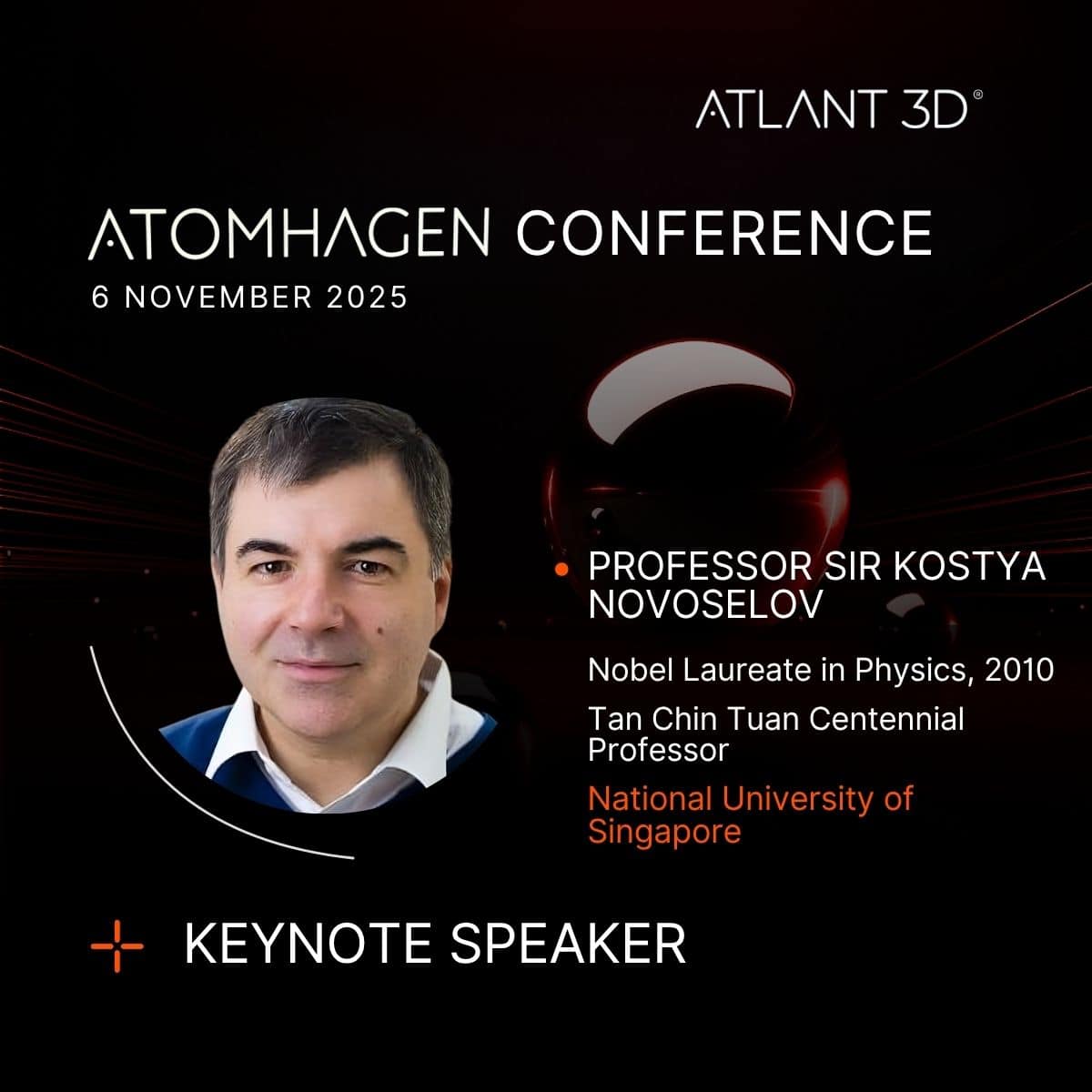 Professor Sir Kostya Novoselov