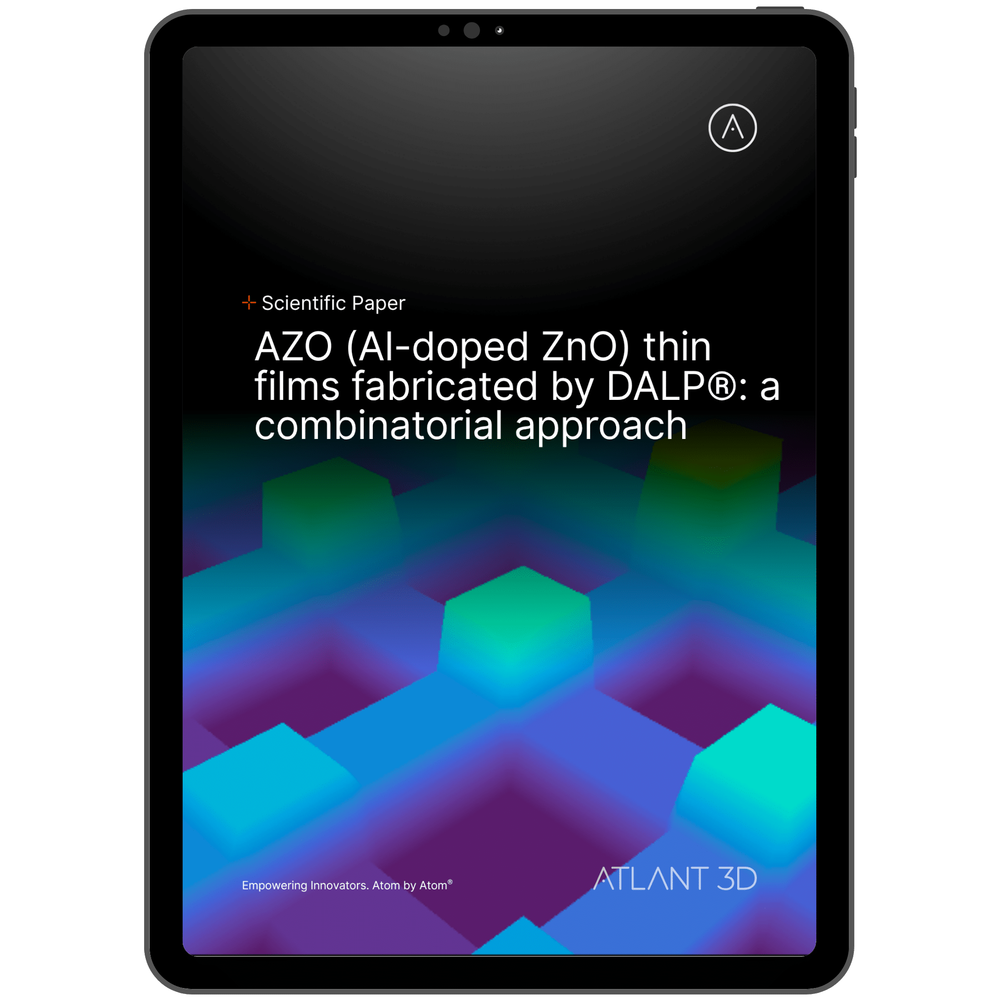 AlZnO deposition with DALP® AlZnO deposition with DALP®