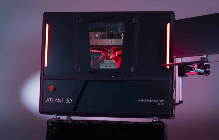 ATLANT 3D's NANOFABRICATOR® LITE bridges AI-driven materials discovery with rapid experimental validation.